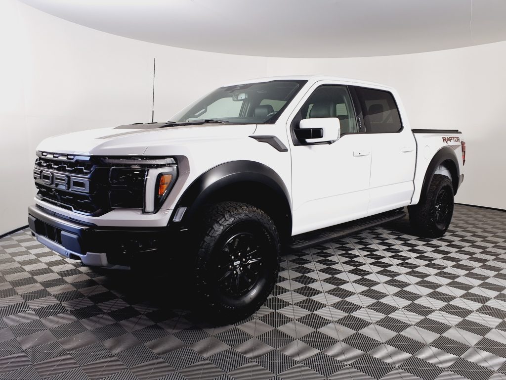 Ford F-150 Raptor with Method wheel kit on display