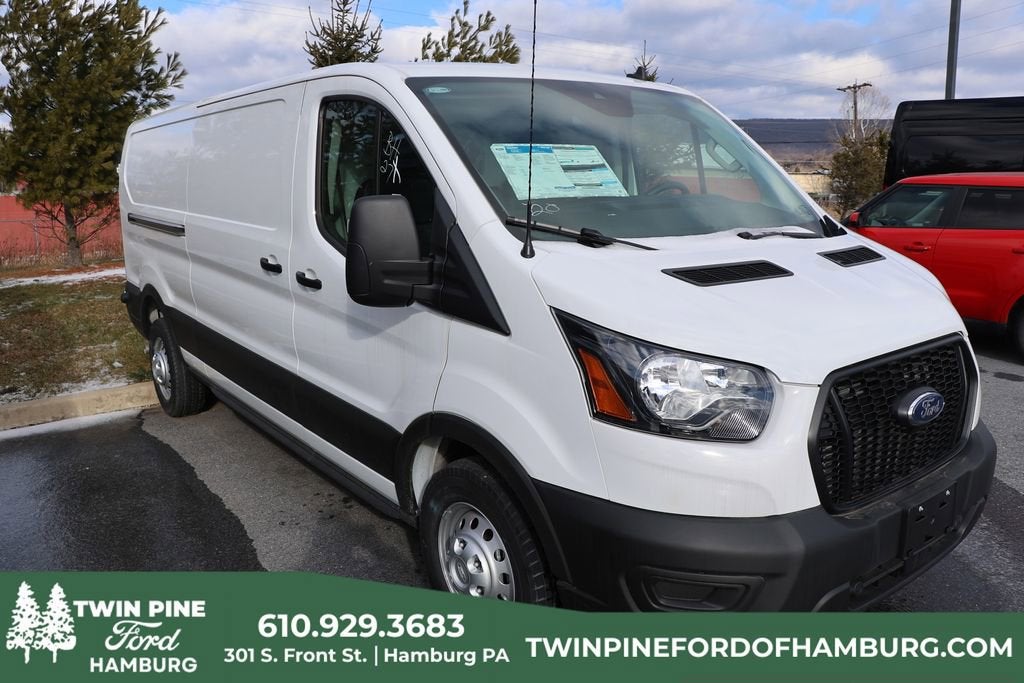 2024 Ford Transit Cargo Van w/ Bulkhead & Shelves