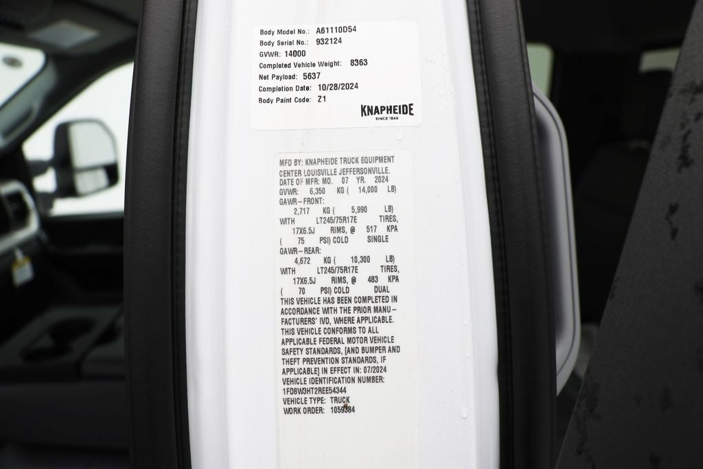 2024 Ford Super Duty F-350 XL DRW Service Body