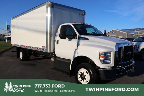 2022 Ford Super Duty F-650 Morgan Body 20-foot Dry Freight VSD box
