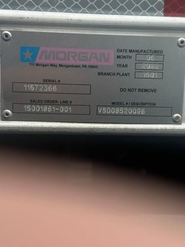 2022 Ford Super Duty F-650 Morgan Body 20-foot Dry Freight VSD box