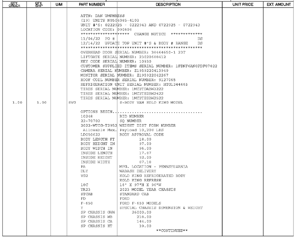2023 Ford F-650SD Base