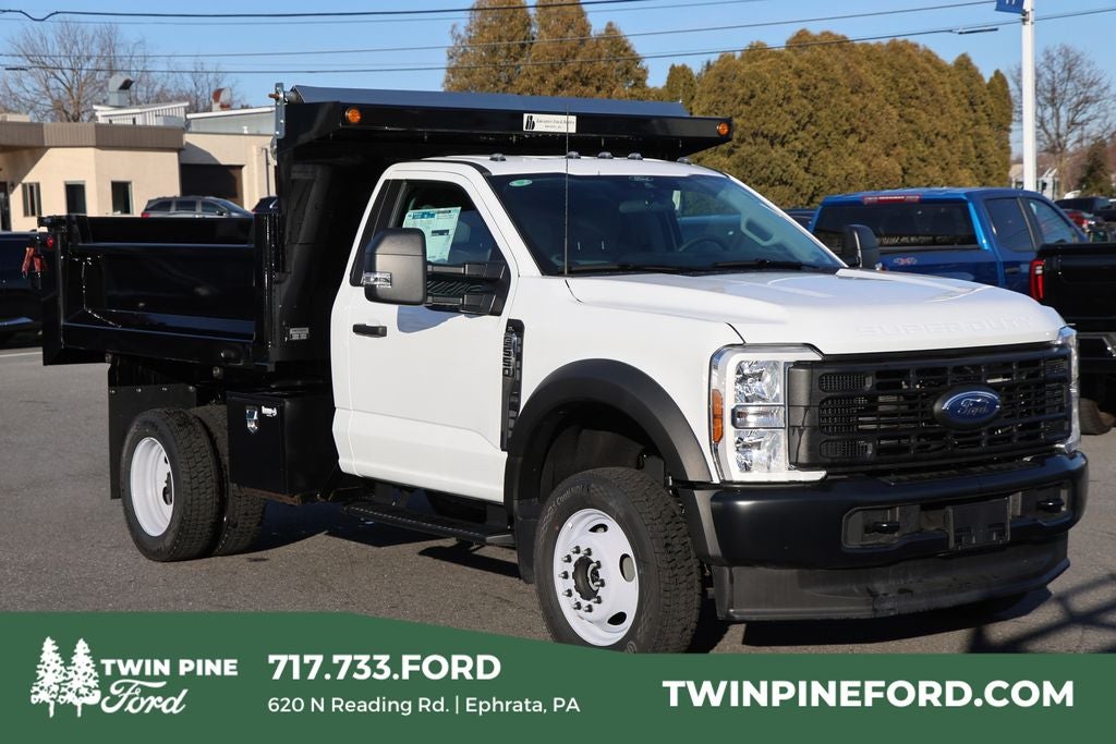 2024 Ford Super Duty F-550 XL Dump Body by Lancaster Truck Bodies