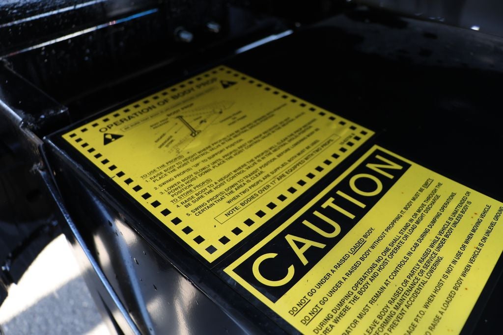 2024 Ford Super Duty F-550 XL Dump Body by Lancaster Truck Bodies