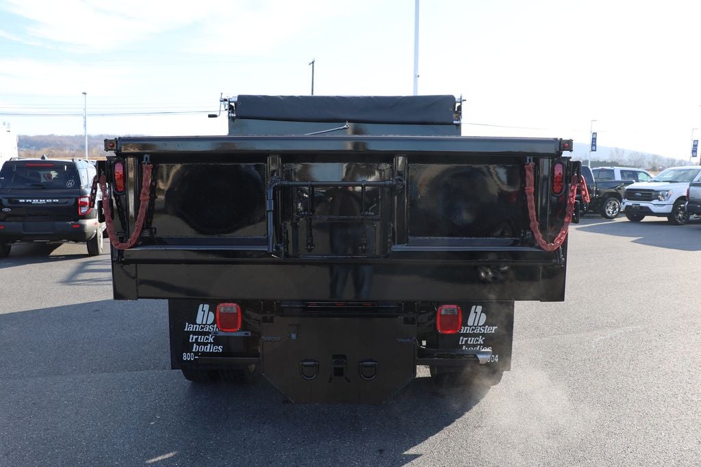 2024 Ford Super Duty F-550 XL Dump Body by Lancaster Truck Bodies