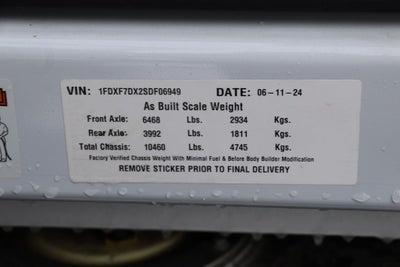 2025 Ford Super Duty F-750 Dump Body