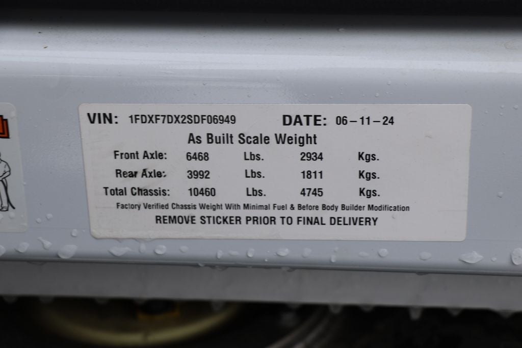 2025 Ford Super Duty F-750 Dump Body