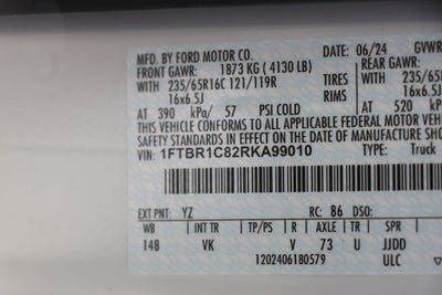 2024 Ford Transit 250 Base