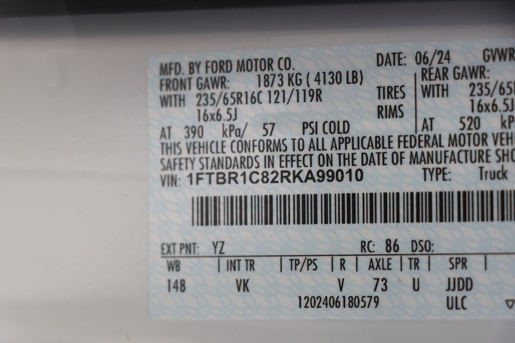 2024 Ford Transit 250 Base