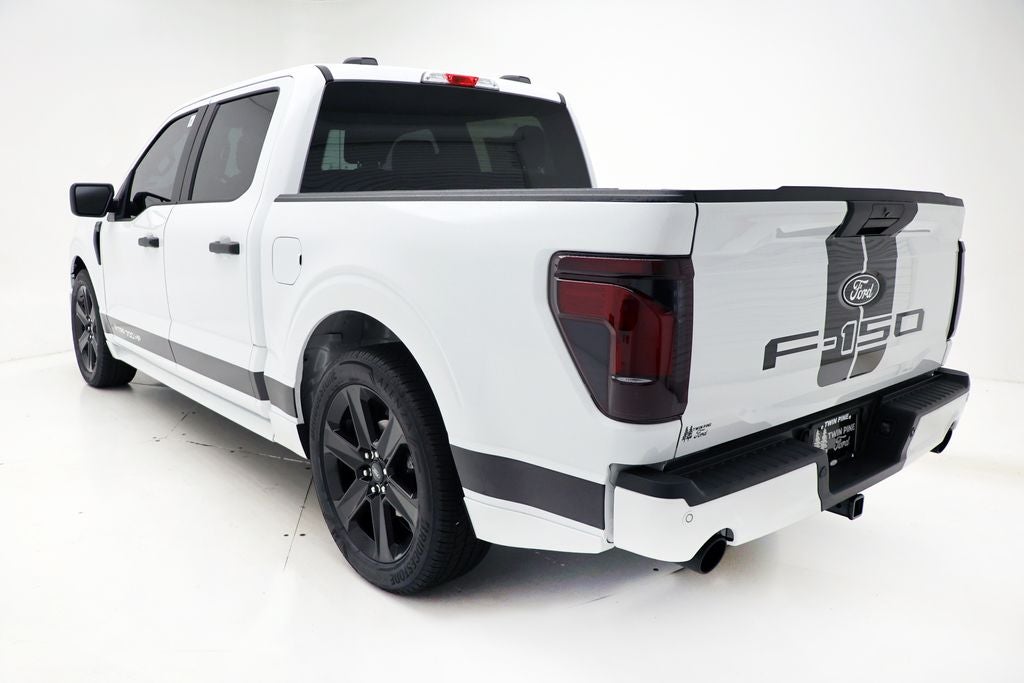 Custom TPF graphics on the Oxford White 2026 Ford F-150 STX Lobo TPF 700 HP Edition