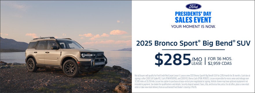 2025 Bronco Sport Big Bend SUV