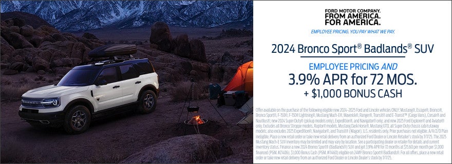 2024 Bronco Sport Badlands