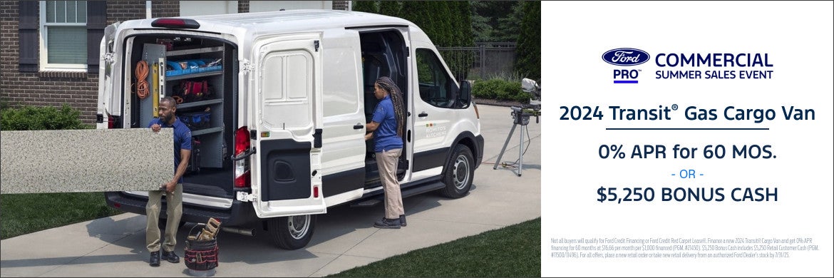 Ford Transit Gas cargo van