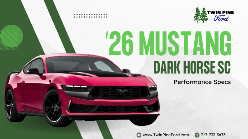 '26 Mustang Dark Horse SC Performance specs