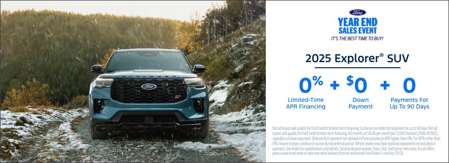 2025 Explorer SUV