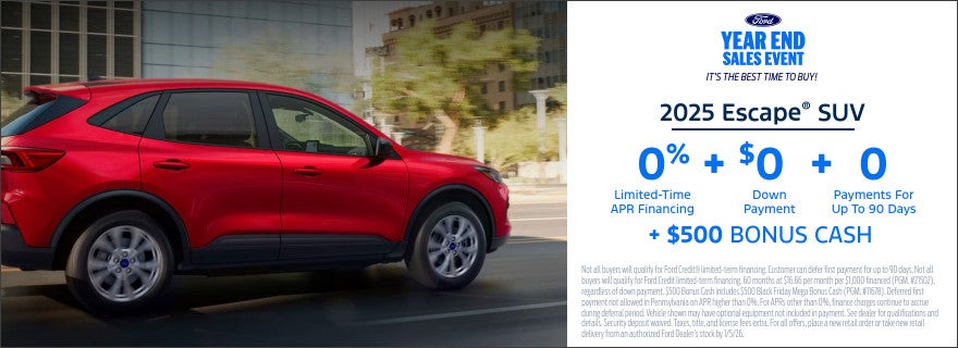 2025 Escape SUV