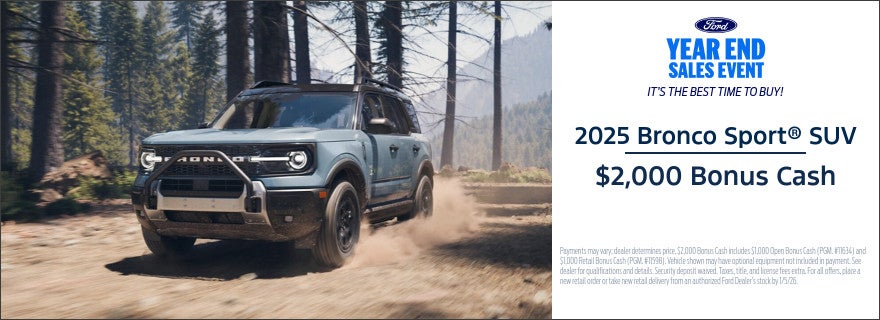 2025 Bronco Sport SUV