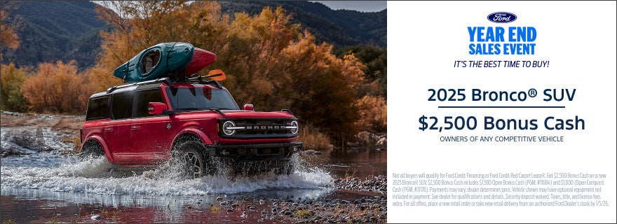 2025 Bronco Sport SUV
