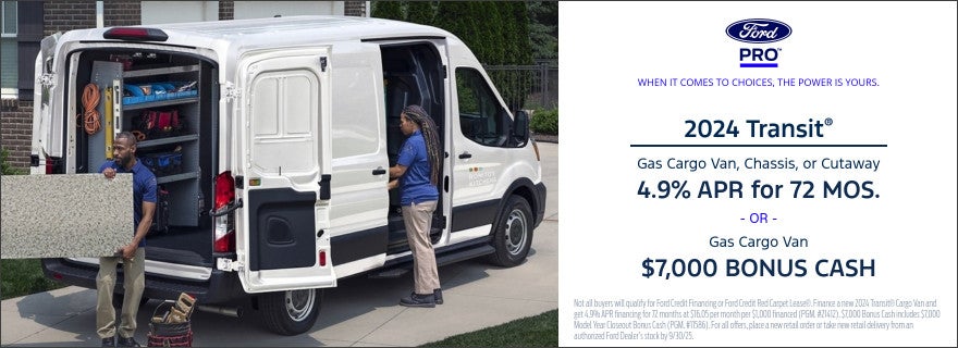 2024 Transit Cargo Van